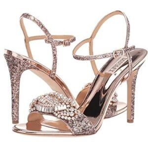 Badgley Mischka Odelia bridal stilettos